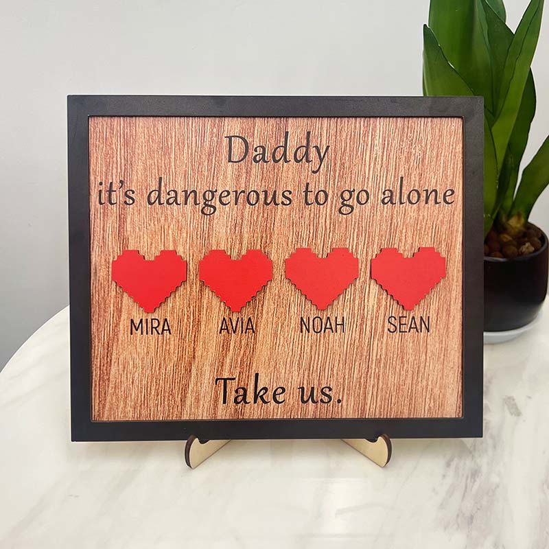 🎁Daddy's Wooden Sign - Father's Day Gift🎁