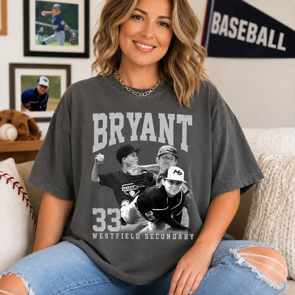 Baseball Lover - Personalized Washed Tee Custom Sport Players Sport Family NA04