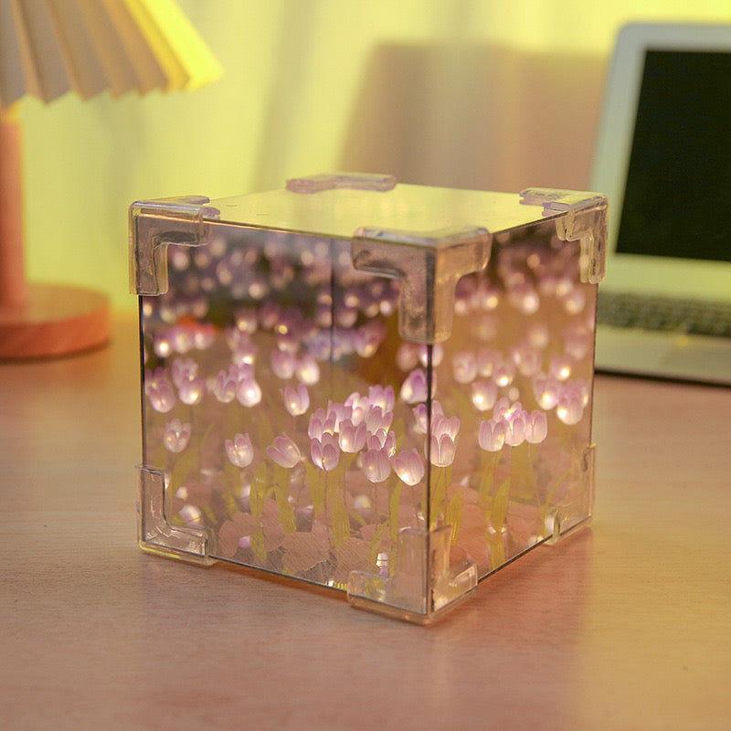 Cute Flowers DIY Lamp