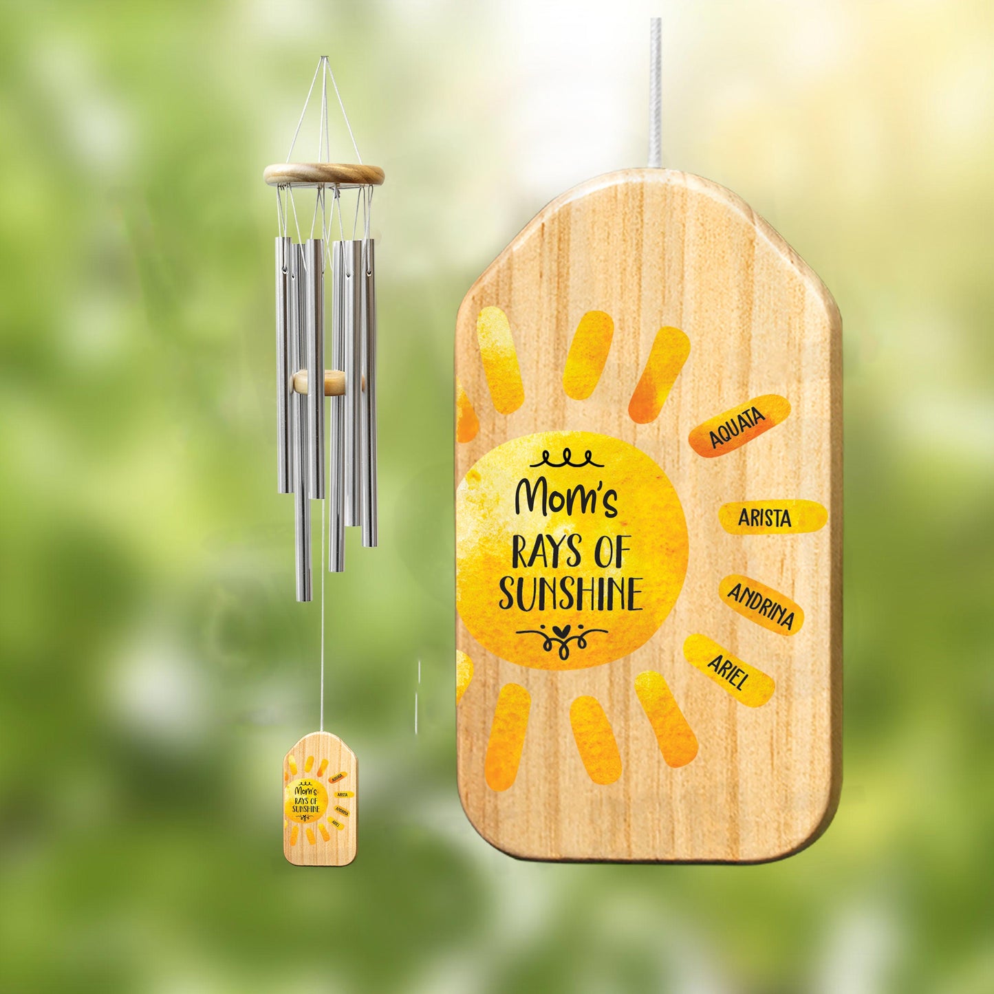 Personalized Wind Chimes For Mom