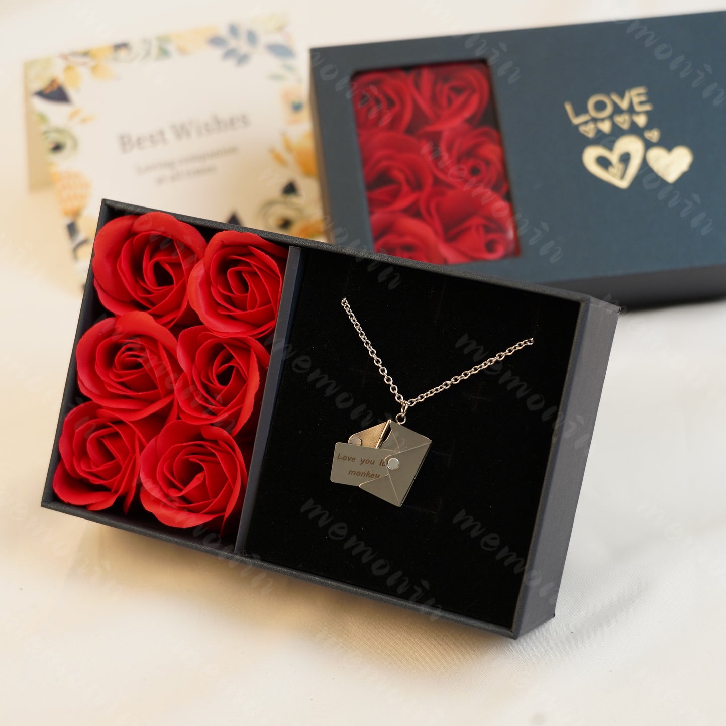 Personalized Love Letter Necklace for Mom