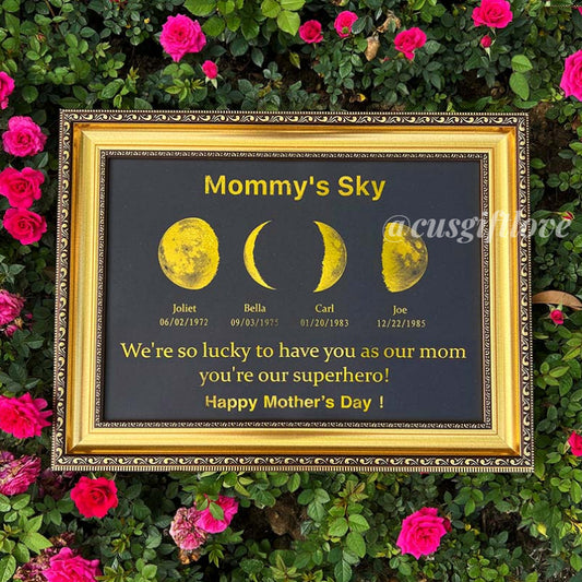 Custom Art Frame for Mom - Mommy's Universe