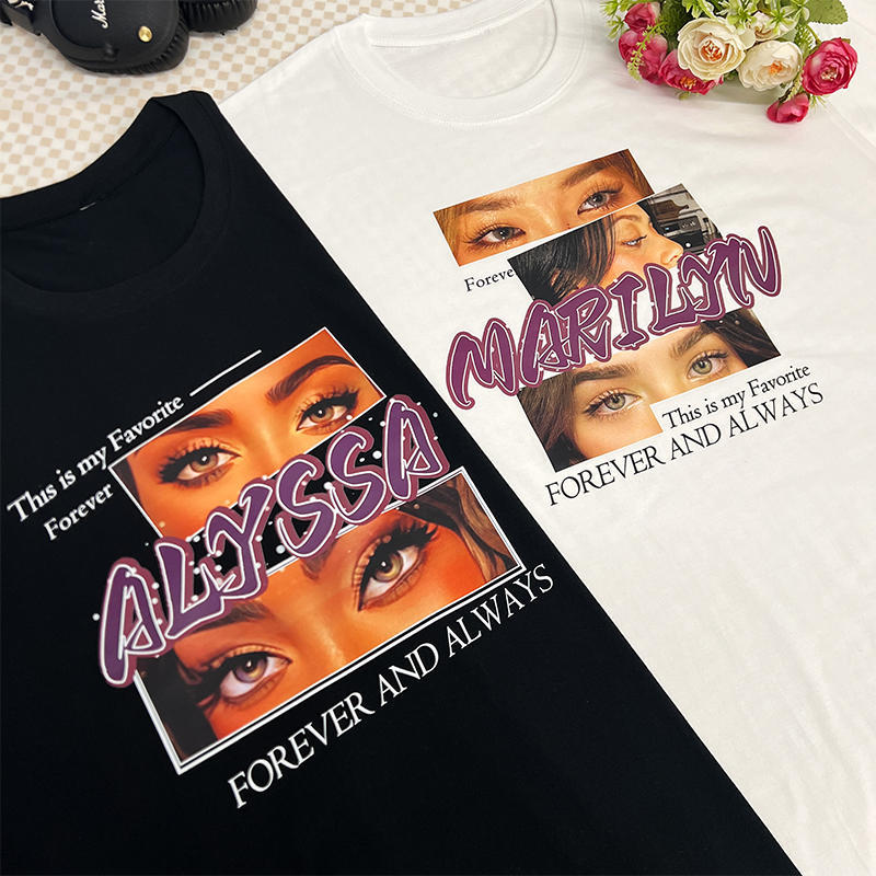 💞Custom Vintage Custom Eyes Tee💞