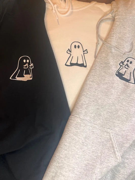 Rude ghost hoodie