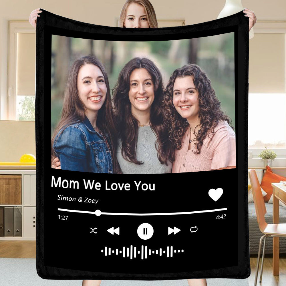 Custom Music Blanket Photo Starlight Blanket