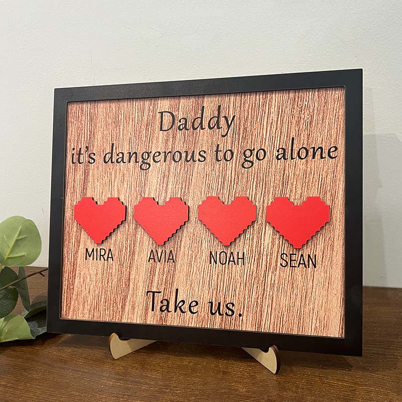 🎁Daddy's Wooden Sign - Father's Day Gift🎁