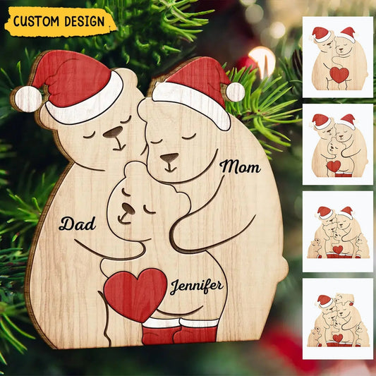 Christmas Bear Family Puzzle