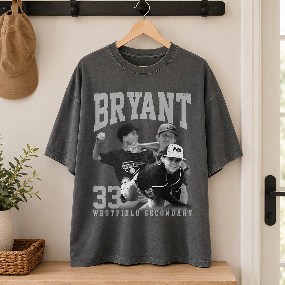 Baseball Lover - Personalized Washed Tee Custom Sport Players Sport Family NA04