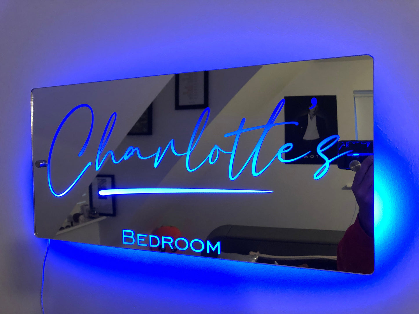 🔥Hot Sale🔥Personalized Name Mirror - Light Up Mirror