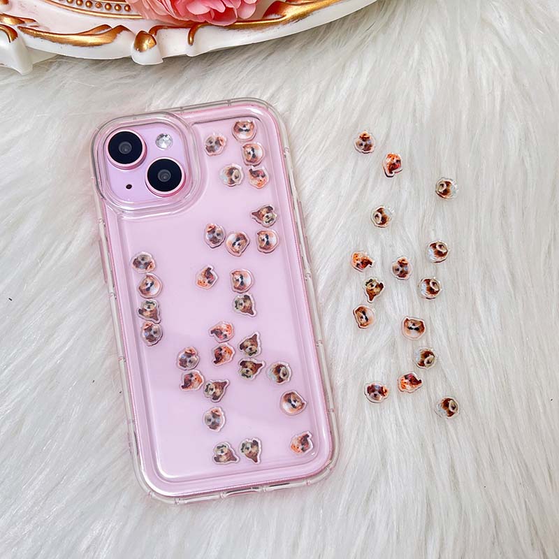 Custom Photo Glitter Phone Case ✨