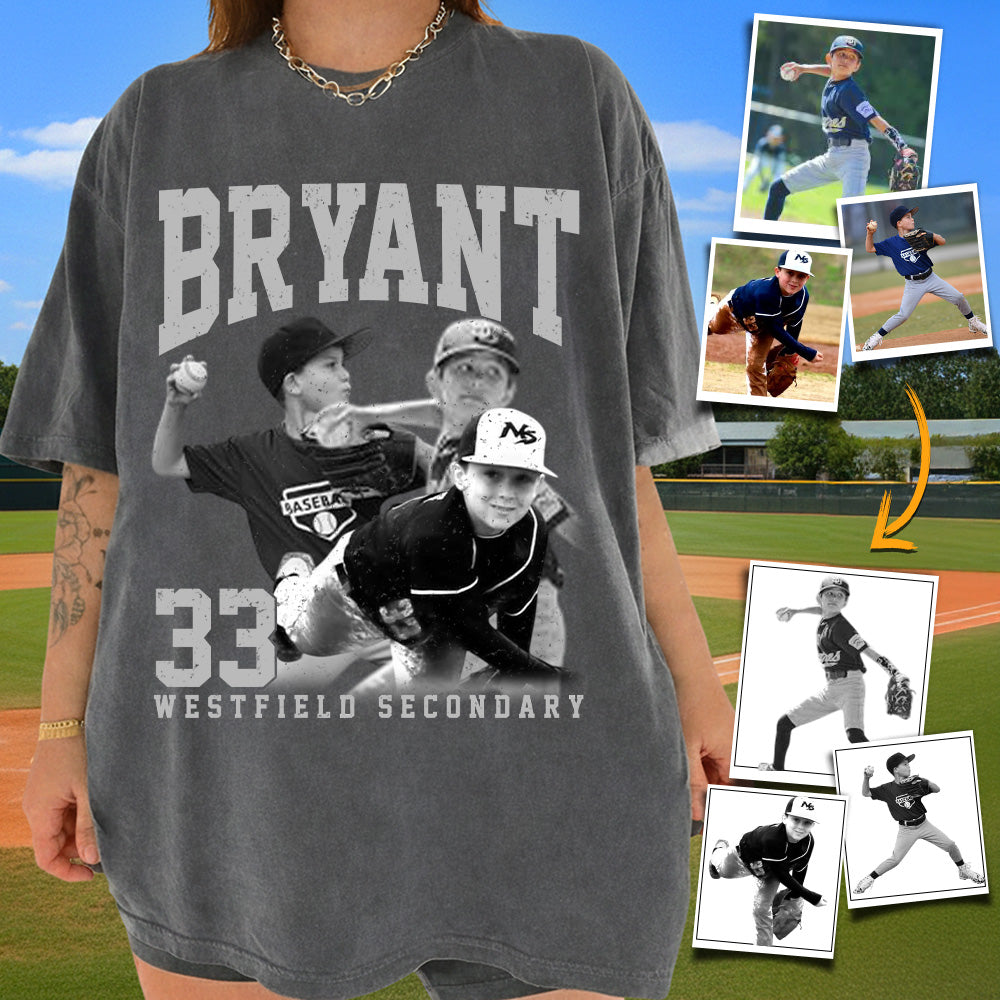 Baseball Lover - Personalized Washed Tee Custom Sport Players Sport Family NA04