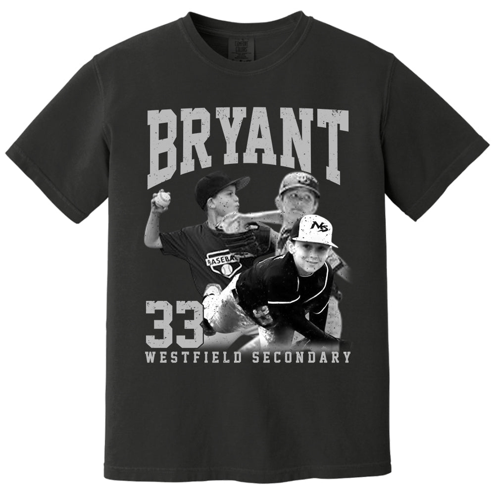 Baseball Lover - Personalized Washed Tee Custom Sport Players Sport Family NA04