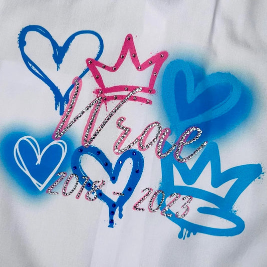 Spray Paint Crown Shirt