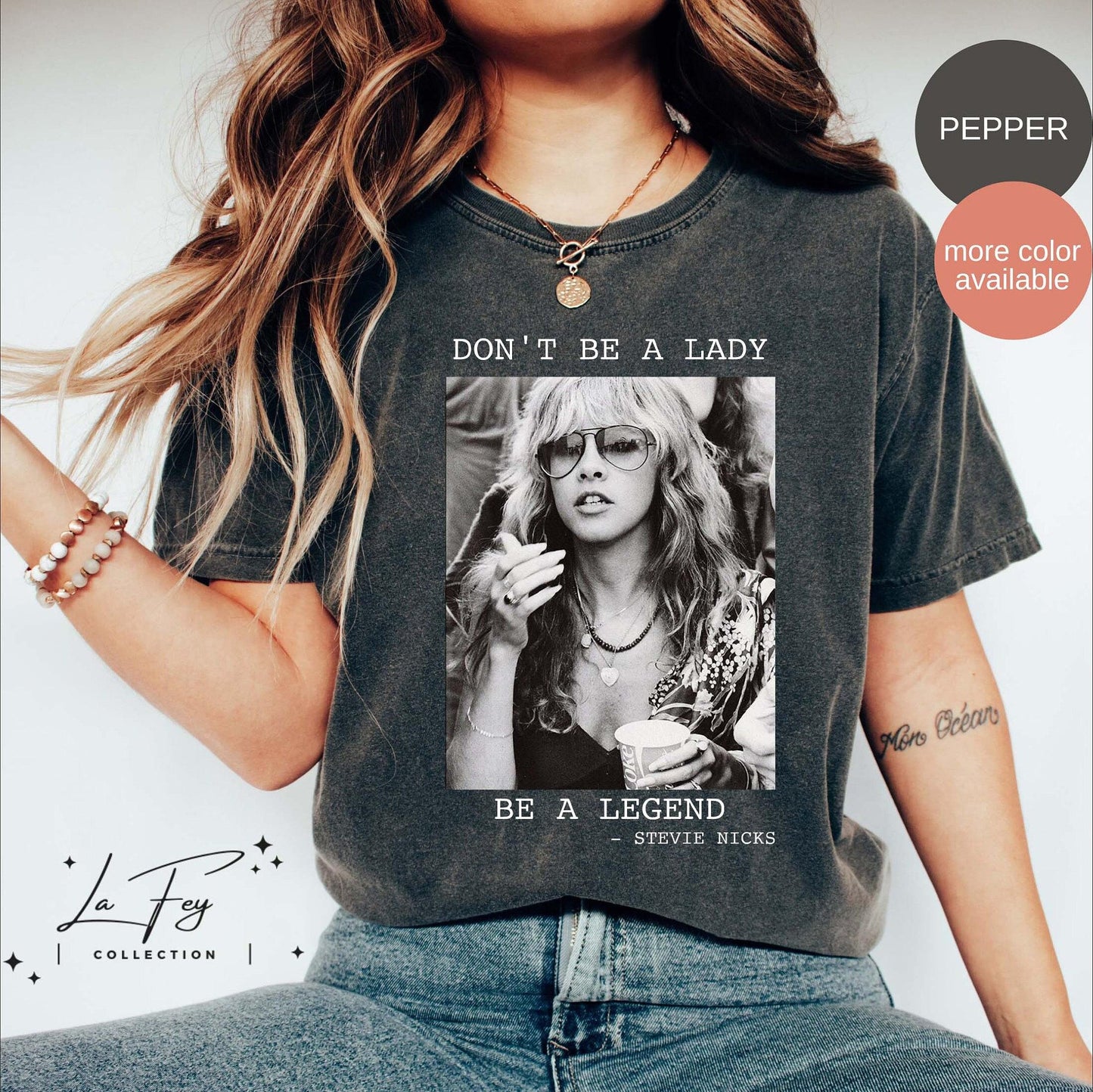 Don't Be a Lady Be a Legend Stevie Nicks Shirt