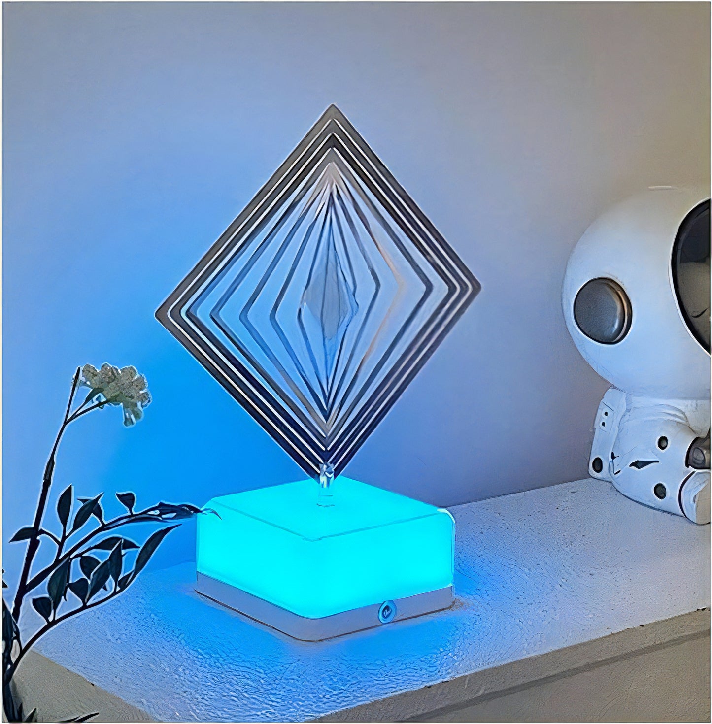 3D Rotating Ambient Light Night Light