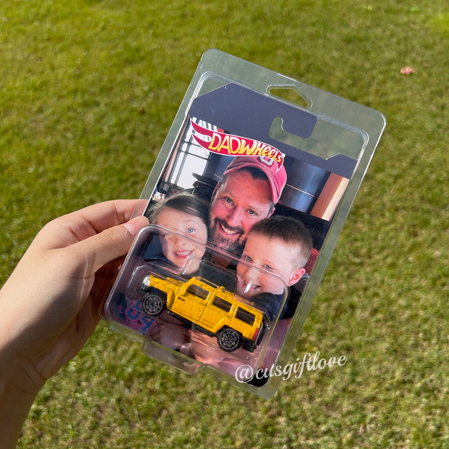Personalized Toy Car Packaging-Father's Day Gift