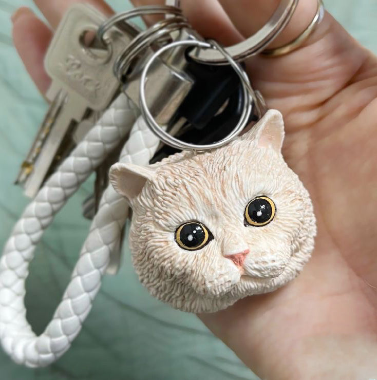 Personalized Pet Keychain-Artist Handmade