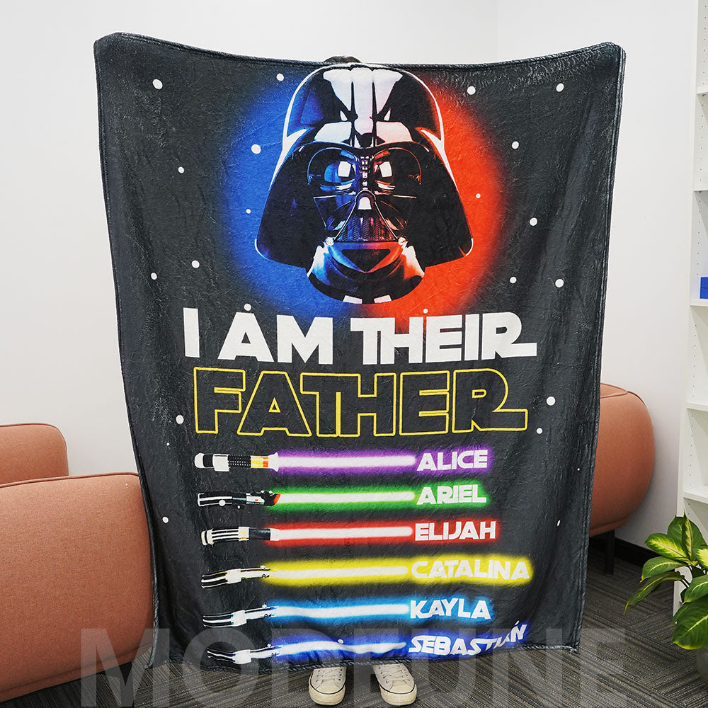 I Am Their Father Custom Blanket