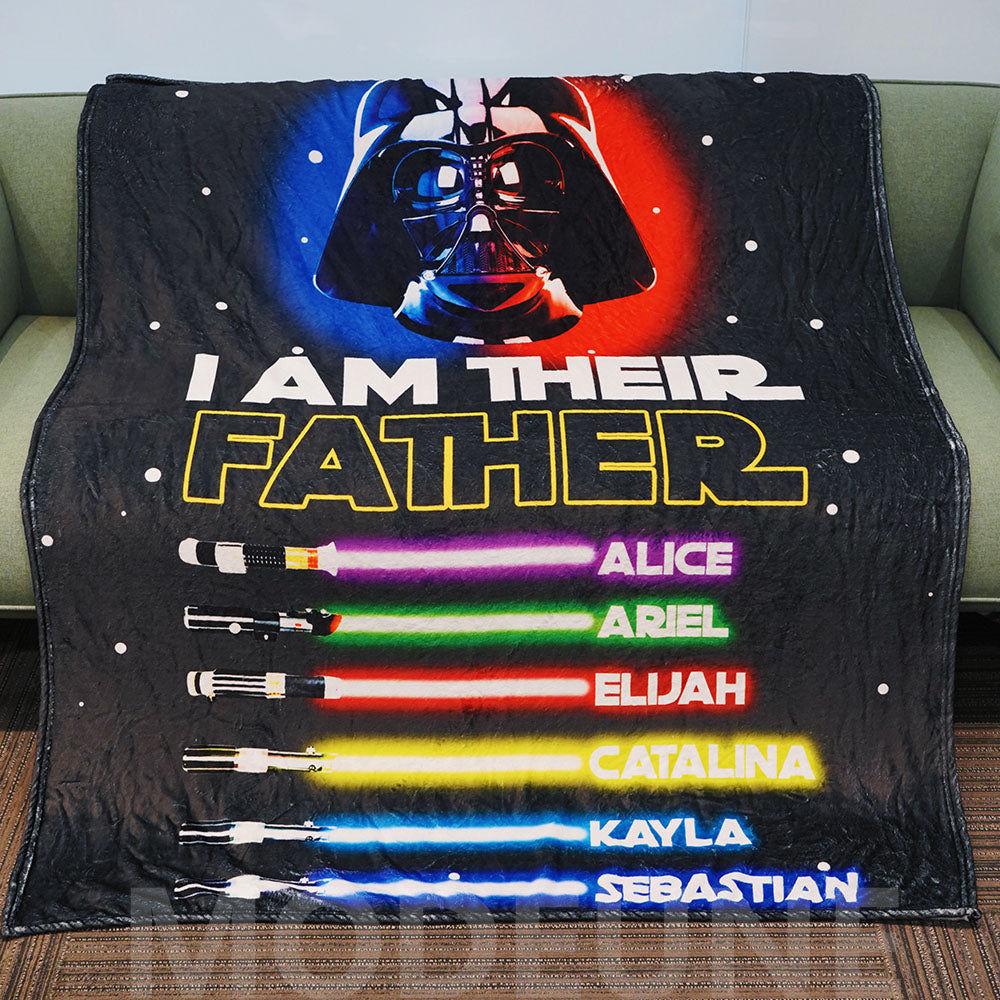 I Am Their Father Custom Blanket