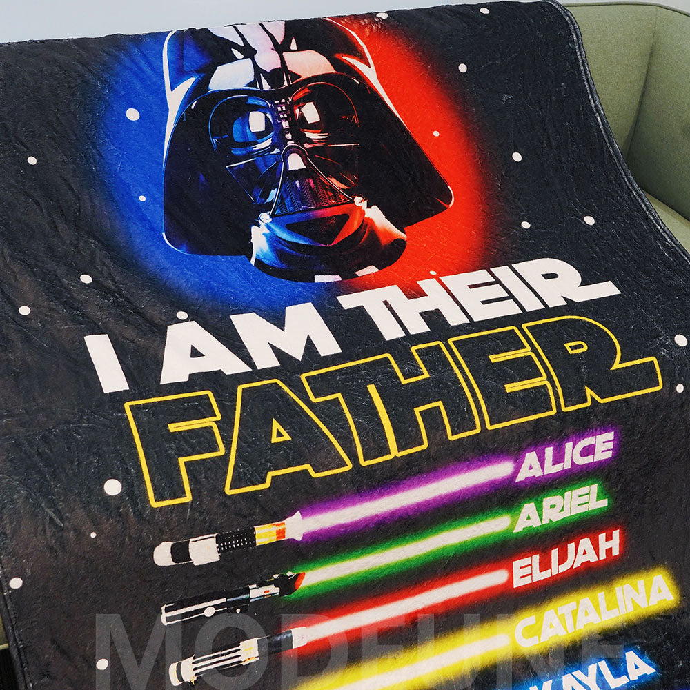 I Am Their Father Custom Blanket