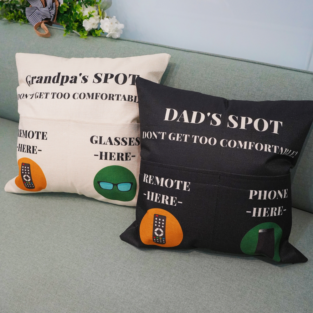 Custom Throw Pillow Home Decoration as a Dad Gift