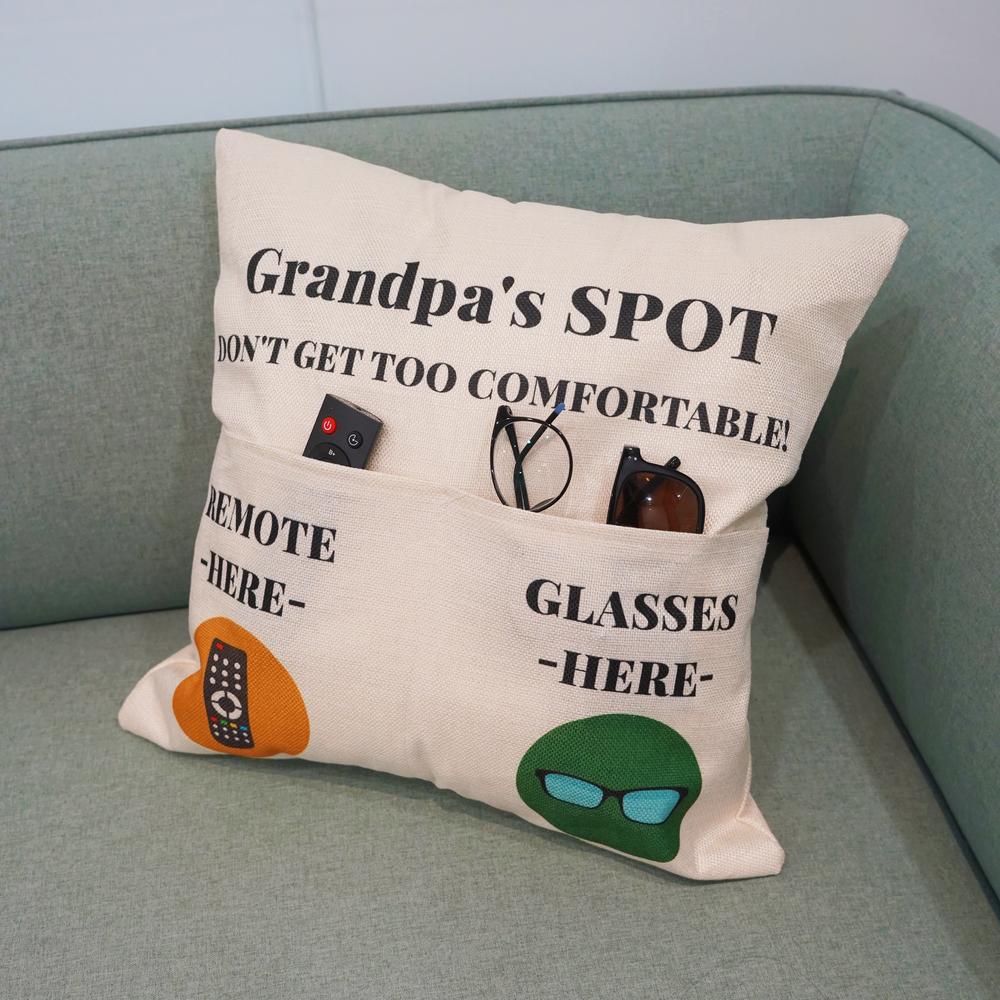 Custom Throw Pillow Home Decoration as a Dad Gift