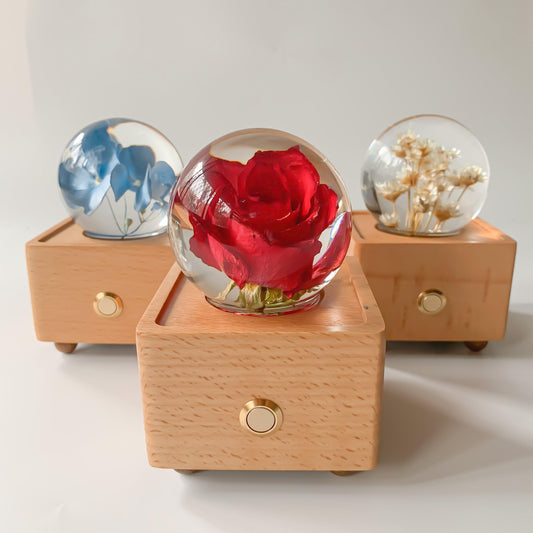 Preserved Flower Ornaments Bluetooth Speaker