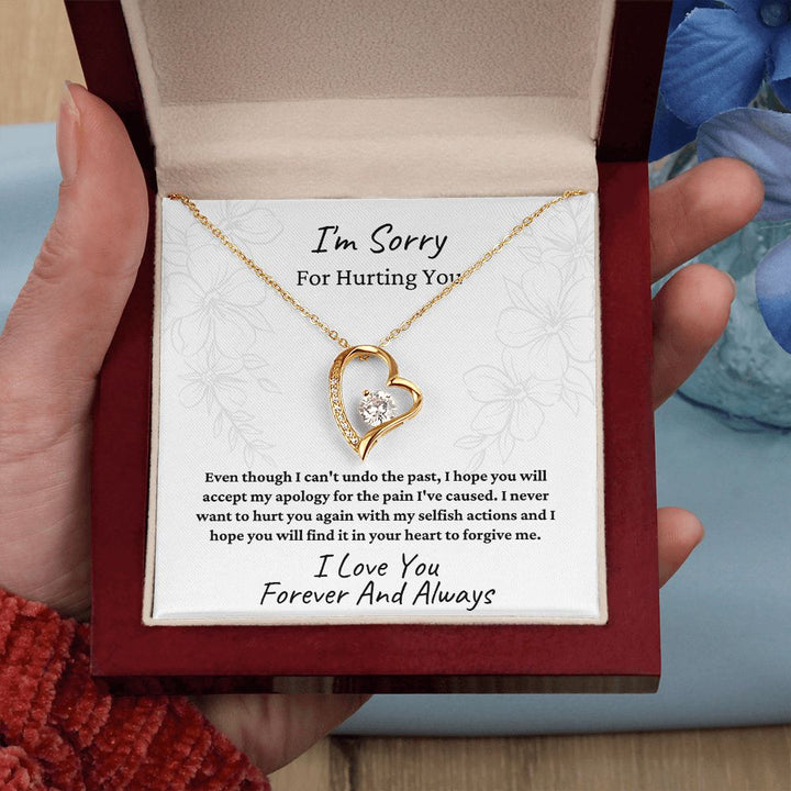 I'm Sorry For Hurting You Flower | Forever Love Necklace