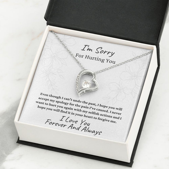 I'm Sorry For Hurting You Flower | Forever Love Necklace