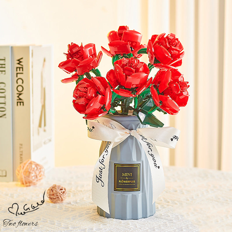 Rose Building Blocks Bouquet