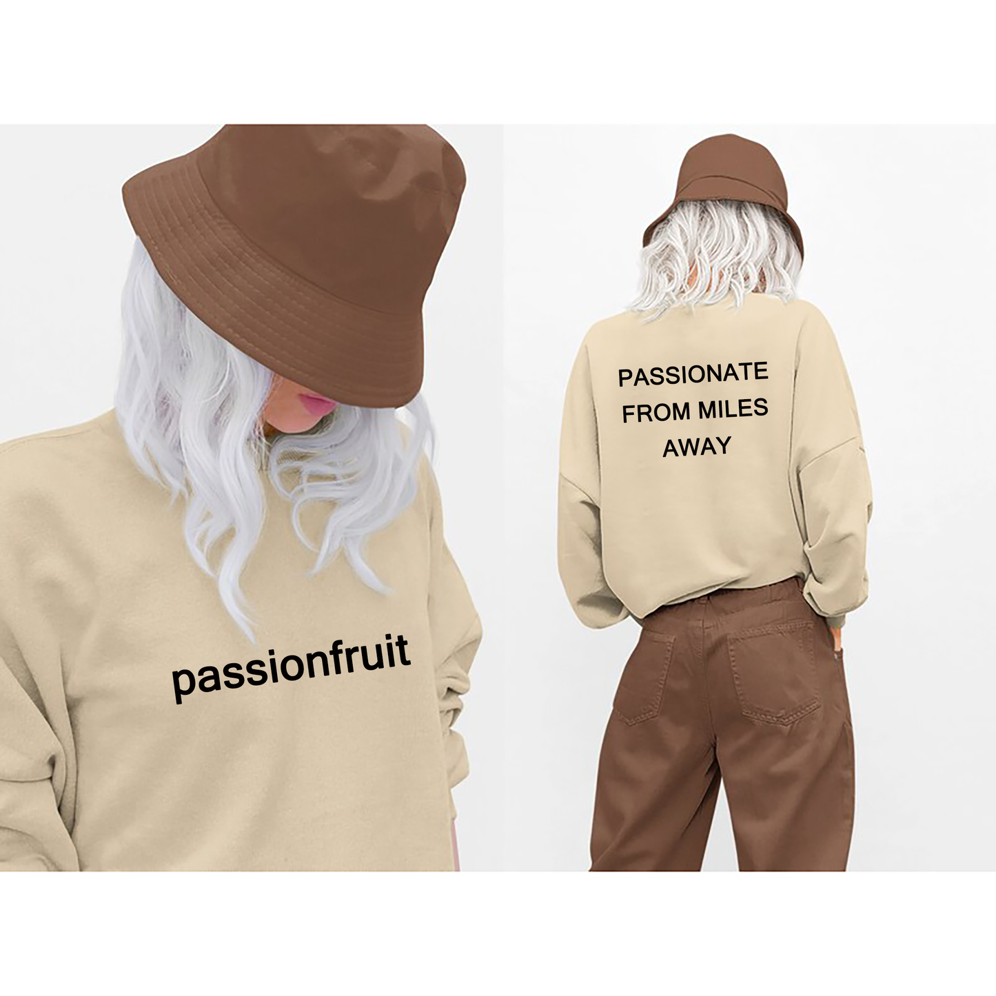 "Passionfruit From Miles Away" Hoodie