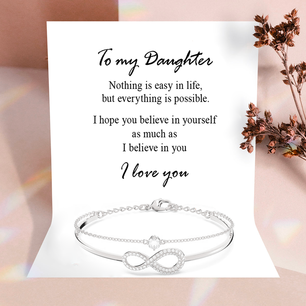 To my Daughter - Infinity bracelet