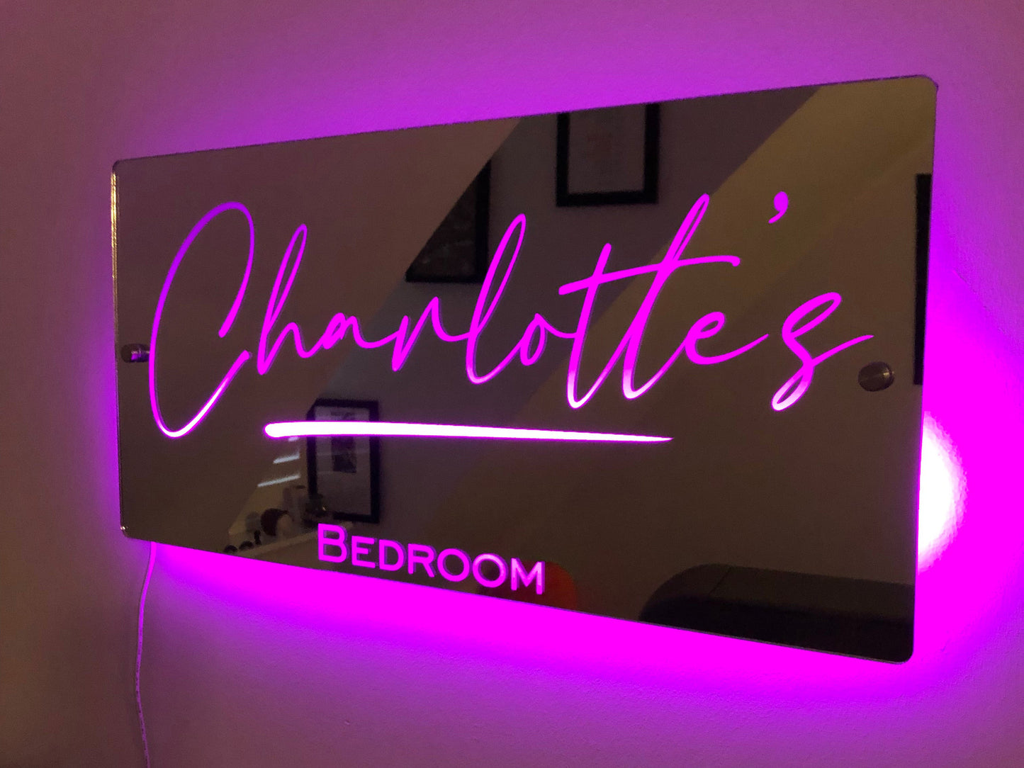 🔥Hot Sale🔥Personalized Name Mirror - Light Up Mirror🔥