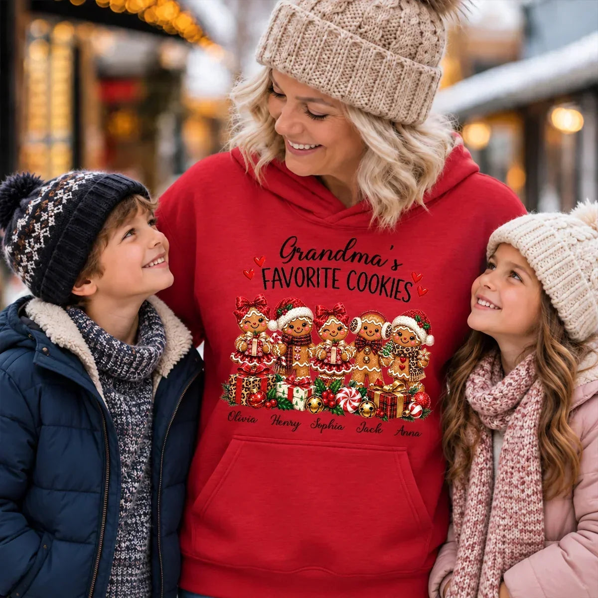 Personalized Grandmas Favorite Cookies Classic Tee
