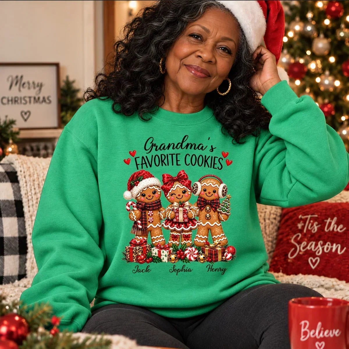 Personalized Grandmas Favorite Cookies Classic Tee