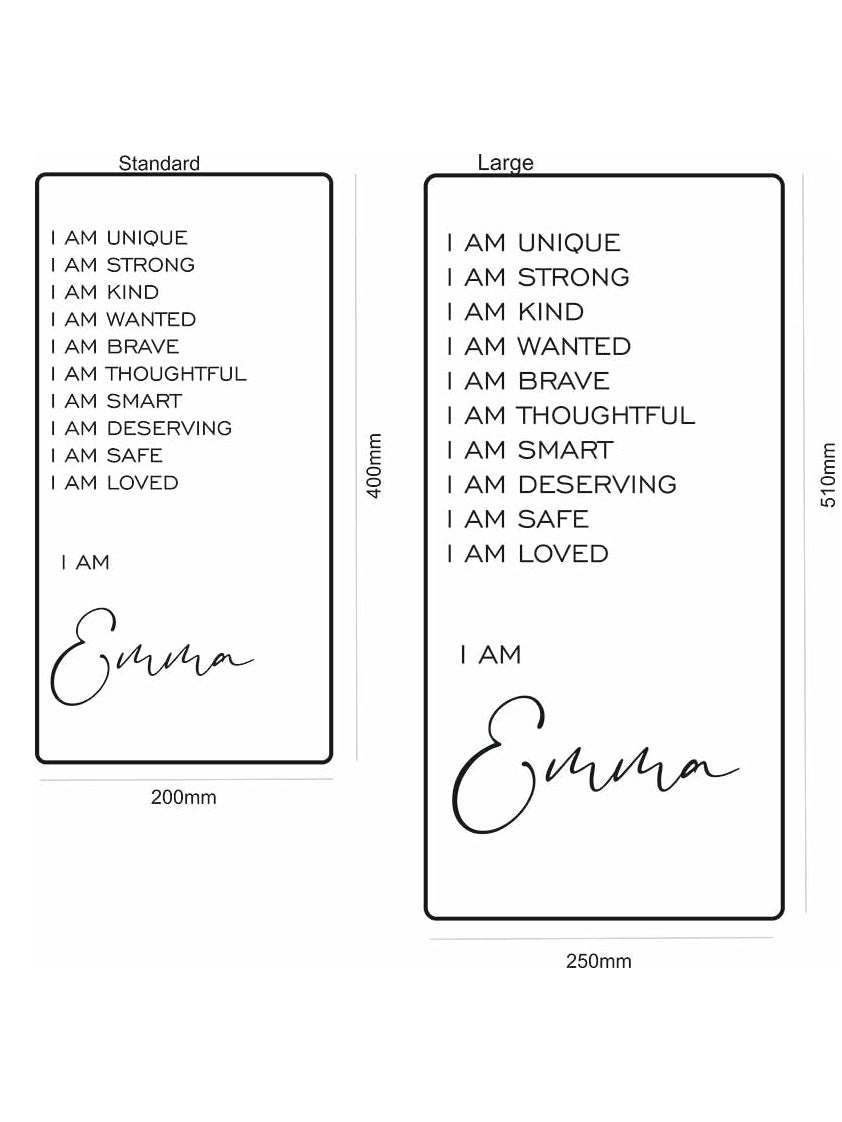 Affirmations Mirror - I Am Mirror 💗