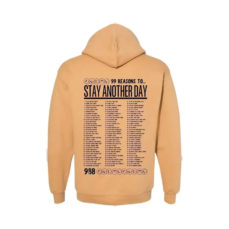 99 Reasons to Stay Another Day Sweater