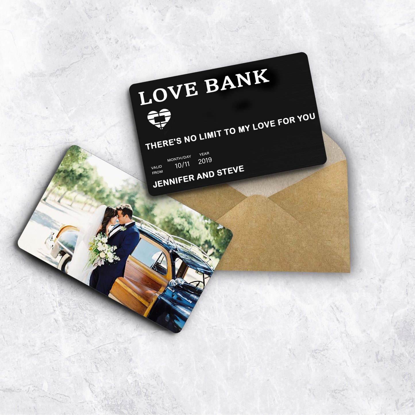 💕Love Bank Card - Personalized Photo Wallet Card Gifts💕