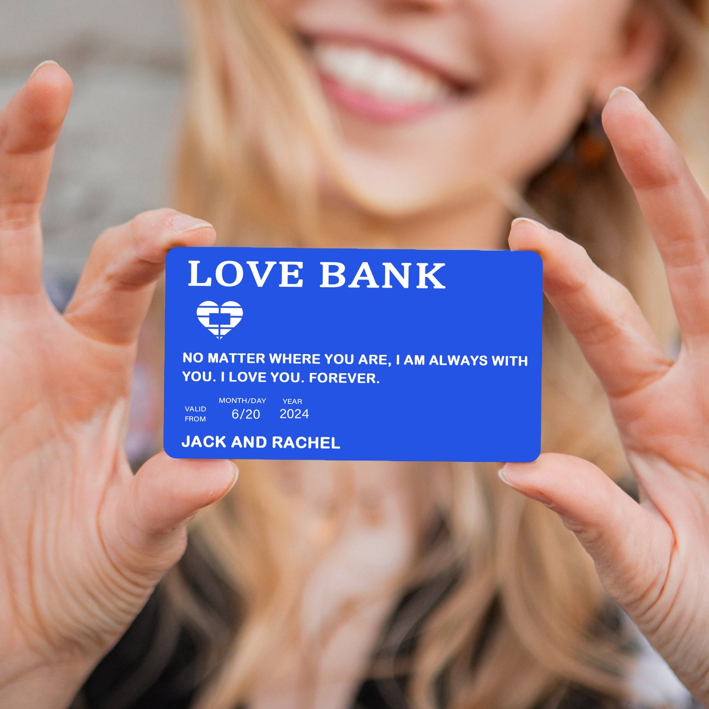 💕Love Bank Card - Personalized Photo Wallet Card Gifts💕