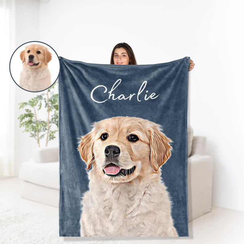 Personalized Dog Blankets