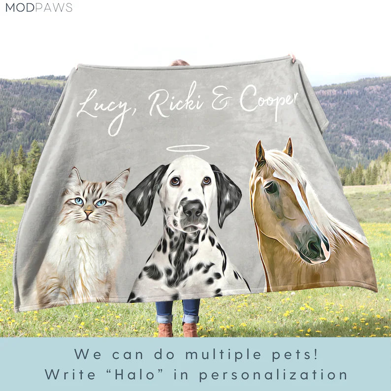 Personalized Dog Blankets