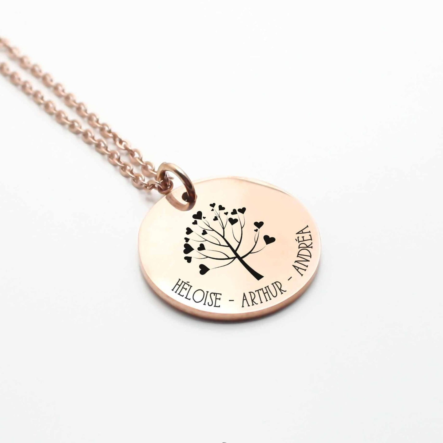 Personalized Necklace with Tree of Life