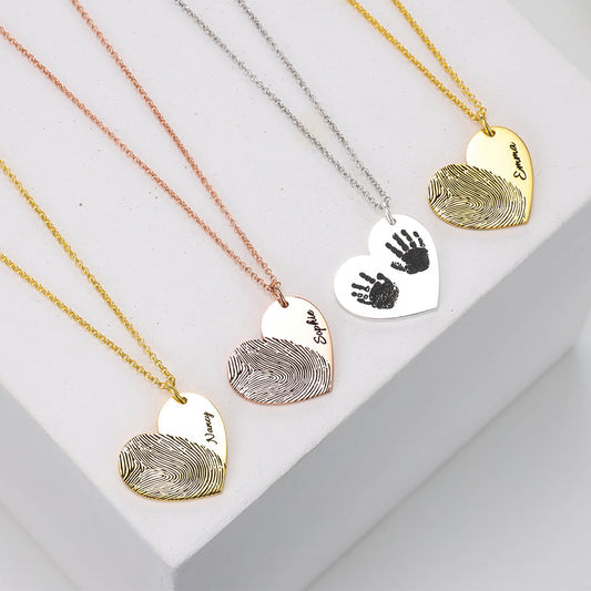 Personalized Fingerprint Necklace