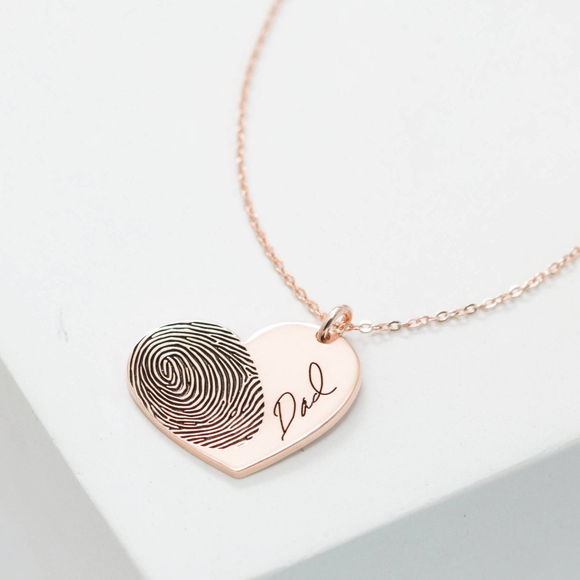 Personalized Fingerprint Necklace