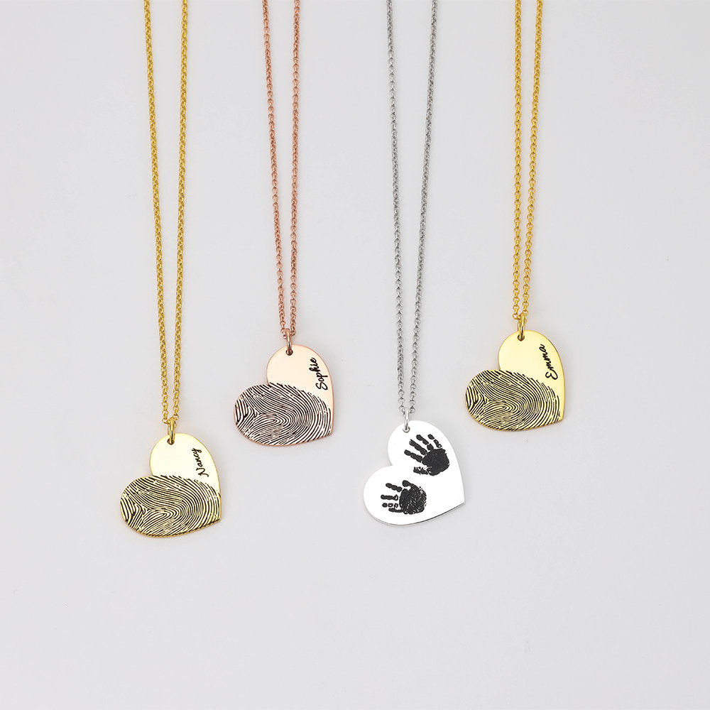 Personalized Fingerprint Necklace