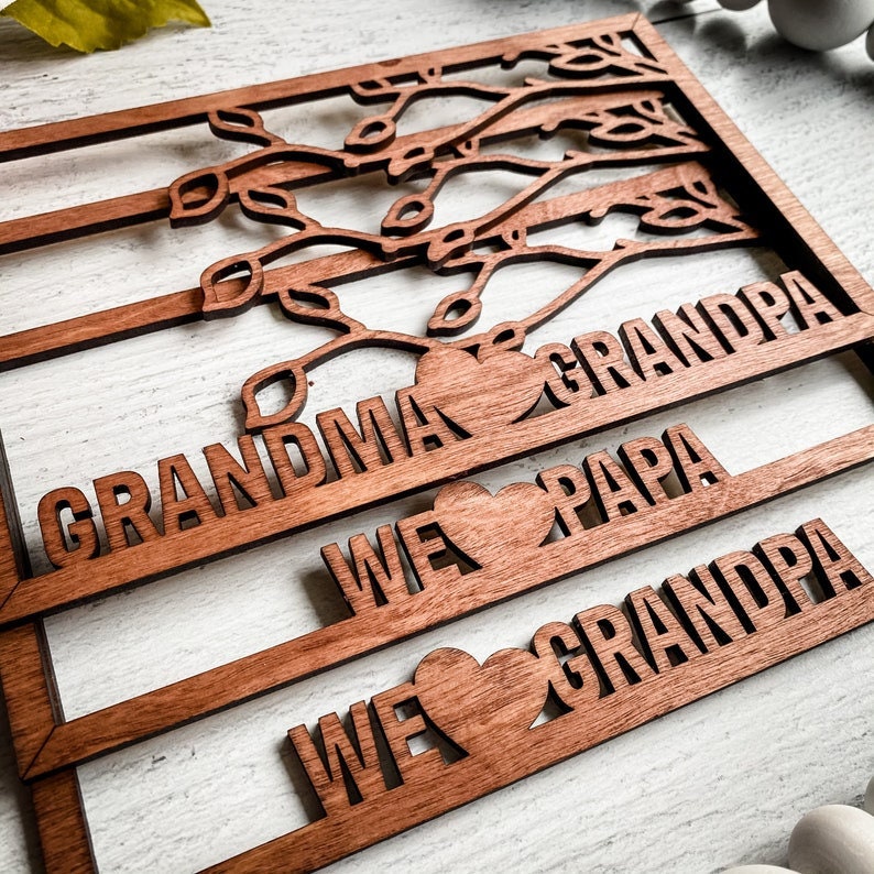 Personalized Family Tree Sign