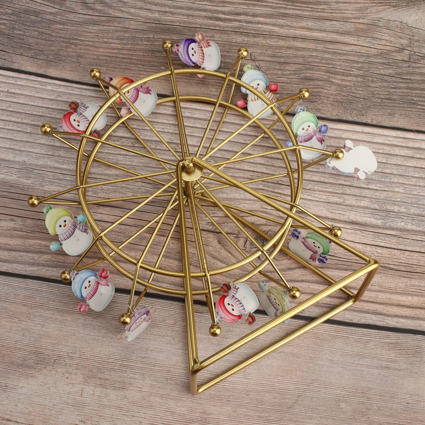 Personalized Snowman Ferris Wheel