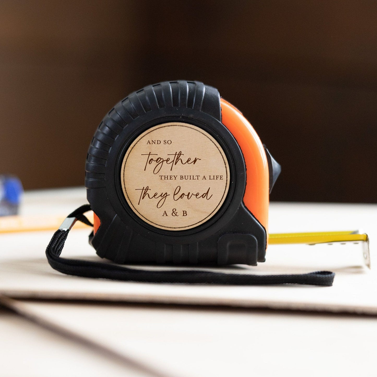 Tape Measure Personalized for Valentines Day or Anniversary Gift