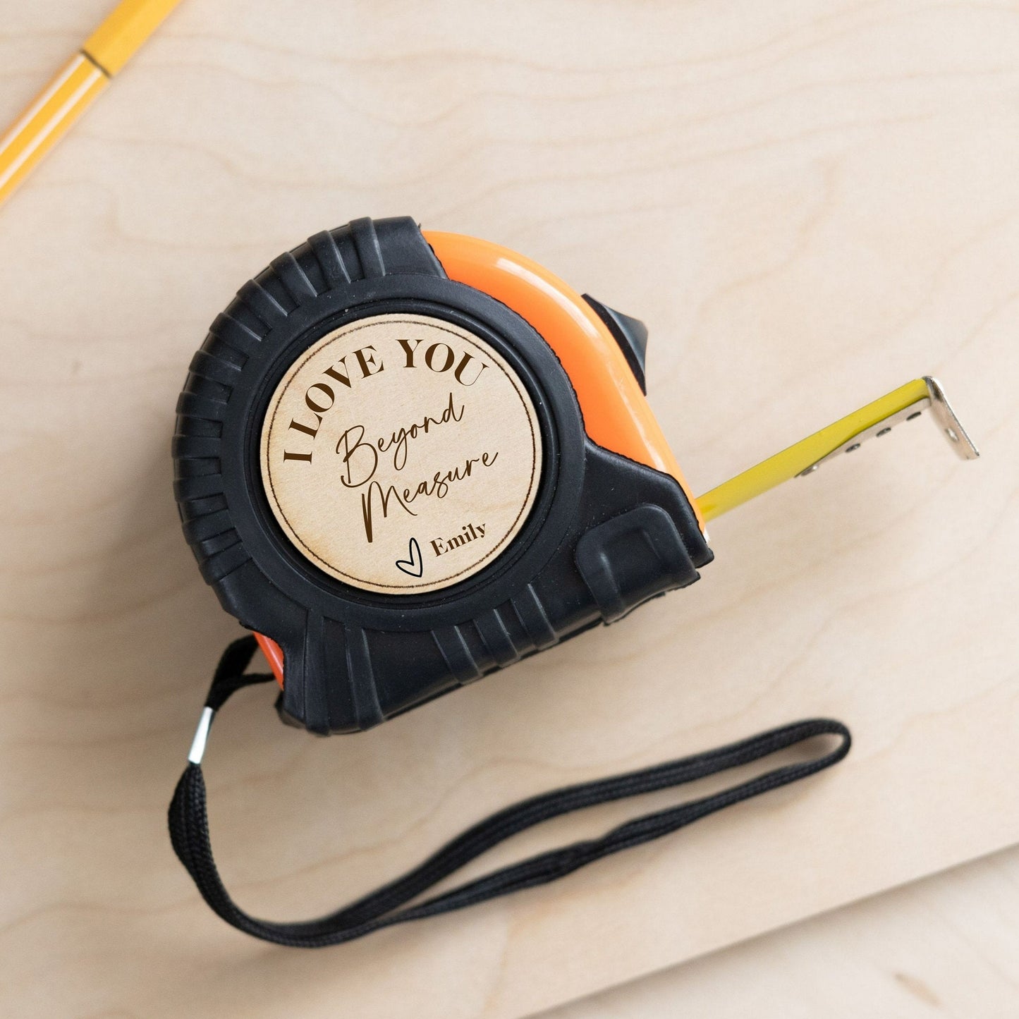 Tape Measure Personalized for Valentines Day or Anniversary Gift