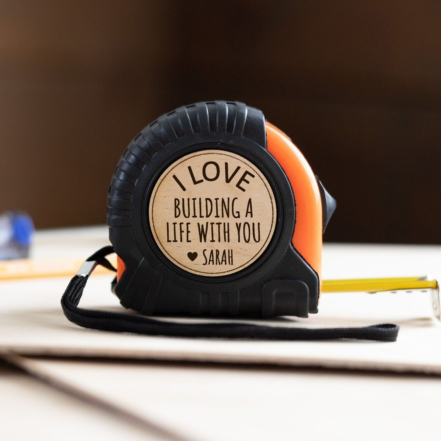 Tape Measure Personalized for Valentines Day or Anniversary Gift